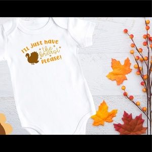 Thanksgiving Baby Onesie, Funny Baby Onesie, Thanksgiving Baby